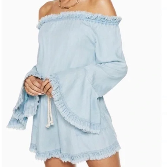 RAMY BROOK Esie Romper Ivory New with Tag $295 retail large CREAM white - Picture 3 of 10